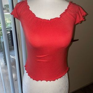 Pink forever 21 crop top